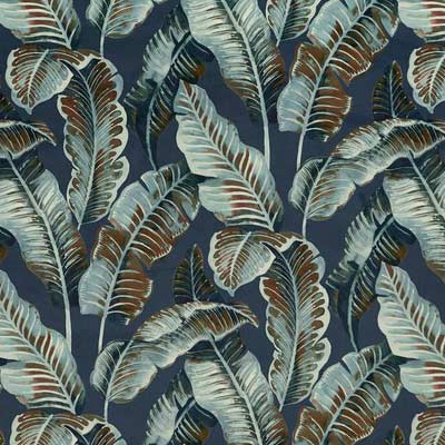 Nicobar Indigo Fabric by Prestigious Textiles - 3978/705 | Modern 2 Interiors