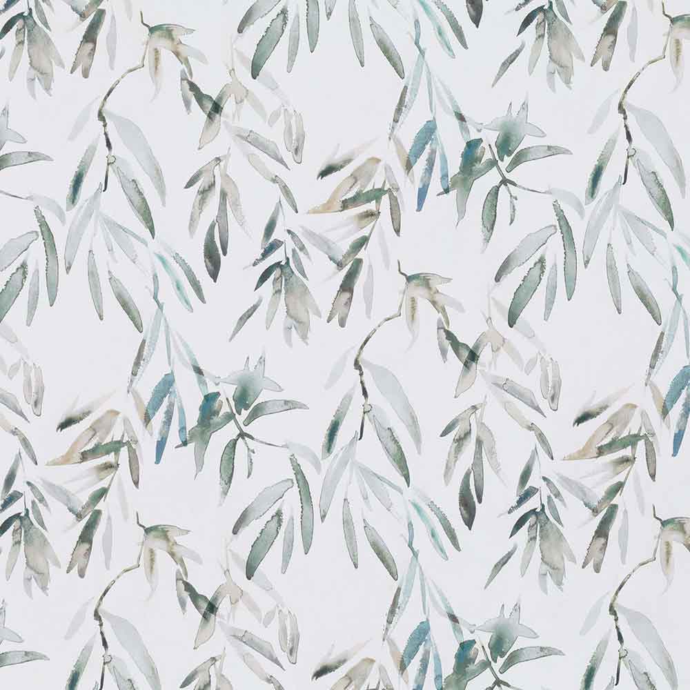 Elvey Eucalyptus Fabric by Romo - 7933/05 | Modern 2 Interiors