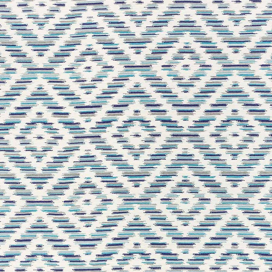 Estero Moroccan Blue Fabric by Romo - 7948/02 | Modern 2 Interiors