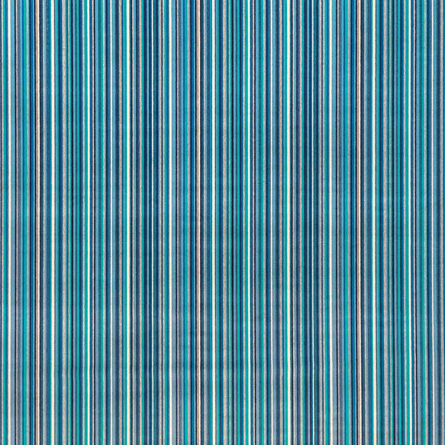 Akiti Outdoor Moroccan Blue Fabric by Romo - 7955/03 | Modern 2 Interiors