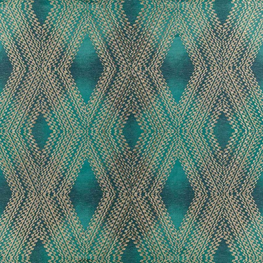 Hito Indian Green Fabric by Romo - 7970/05 | Modern 2 Interiors
