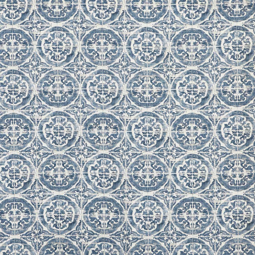 Luela Azure Fabric by Prestigious Textiles - 8740/707 | Modern 2 Interiors