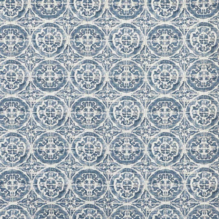 Luela Azure Fabric by Prestigious Textiles - 8740/707 | Modern 2 Interiors