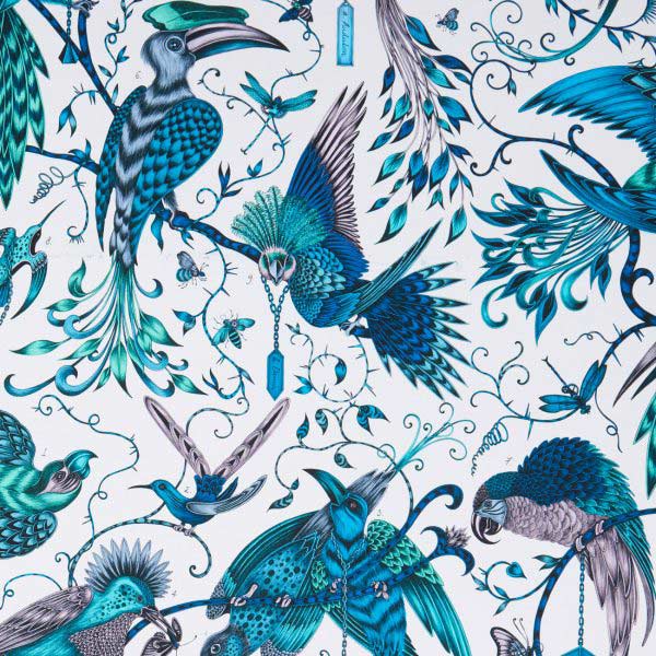 Audubon Jungle Fabric by Emma J Shipley For Clarke & Clarke - F1108/03 | Modern 2 Interiors