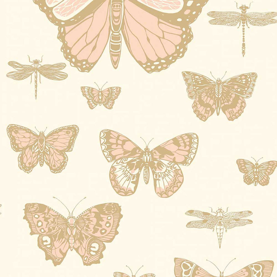 Butterflies & Dragonflies Wallpaper by Cole & Son - 103/15066 | Modern 2 Interiors