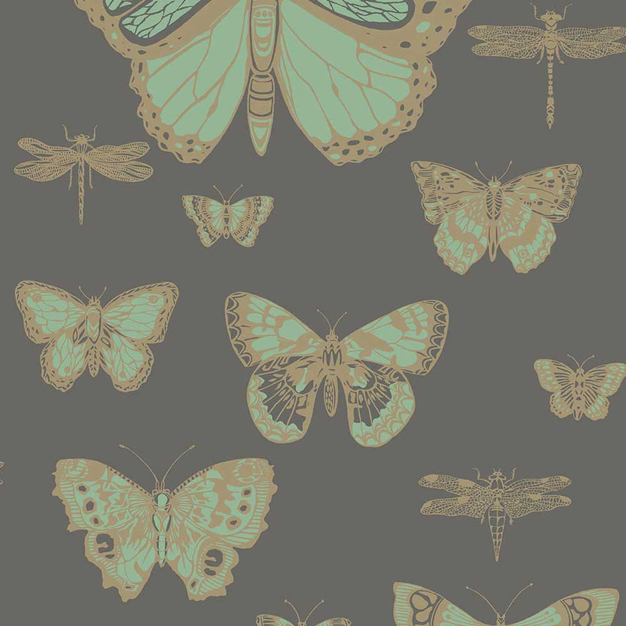 Butterflies & Dragonflies Wallpaper by Cole & Son - 103/15067 | Modern 2 Interiors