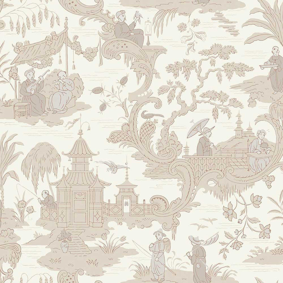 Chinese Toile Wallpaper by Cole & Son - 100/8039 | Modern 2 Interiors
