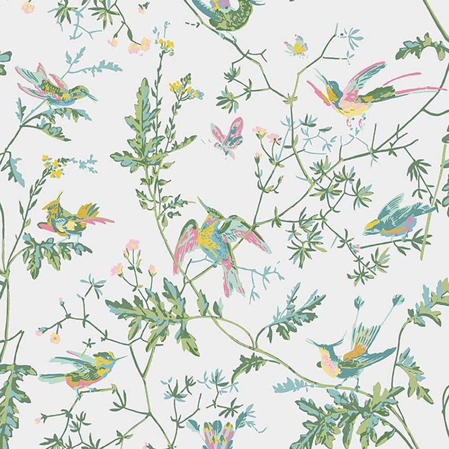 Hummingbirds Icon Wallpaper by Cole & Son - 112/4015 | Modern 2 Interiors
