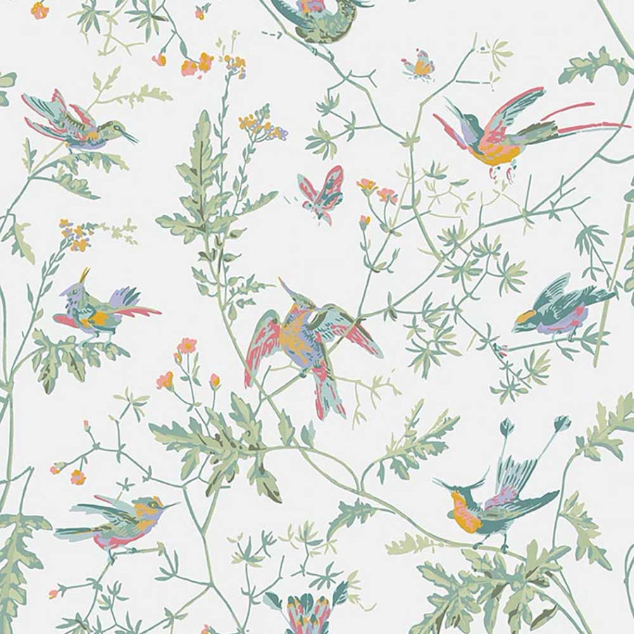 Hummingbirds Icon Wallpaper by Cole & Son - 112/4016 | Modern 2 Interiors