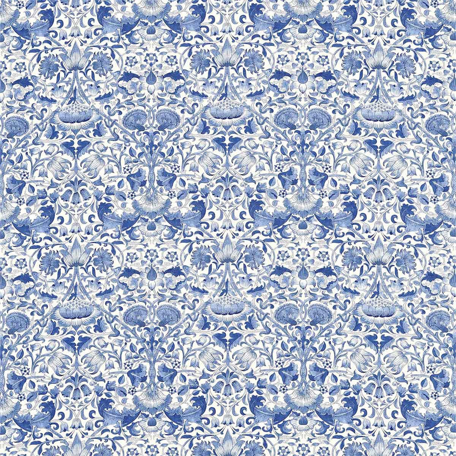 Lodden China Blue Fabric by Morris & Co - 222523 | Modern 2 Interiors