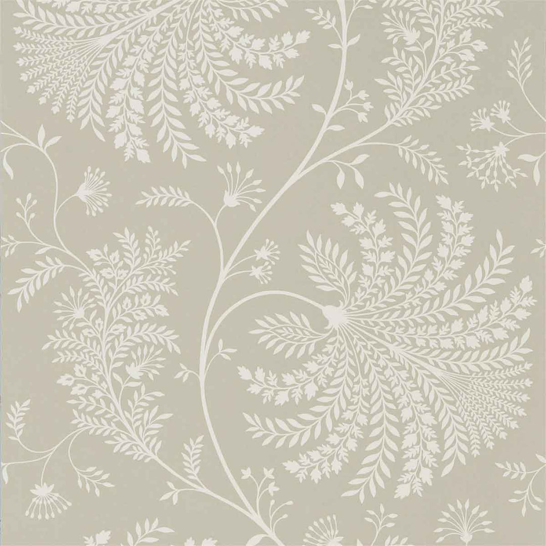Mapperton Linen & Cream Wallpaper by Sanderson - 216342 | Modern 2 Interiors