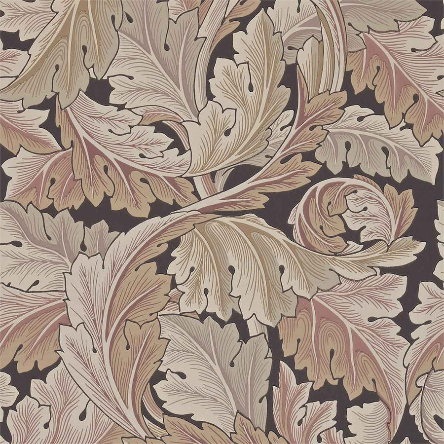 Morris And Co Acanthus Wallpaper - Terracotta - 212551 | Modern 2 Interiors