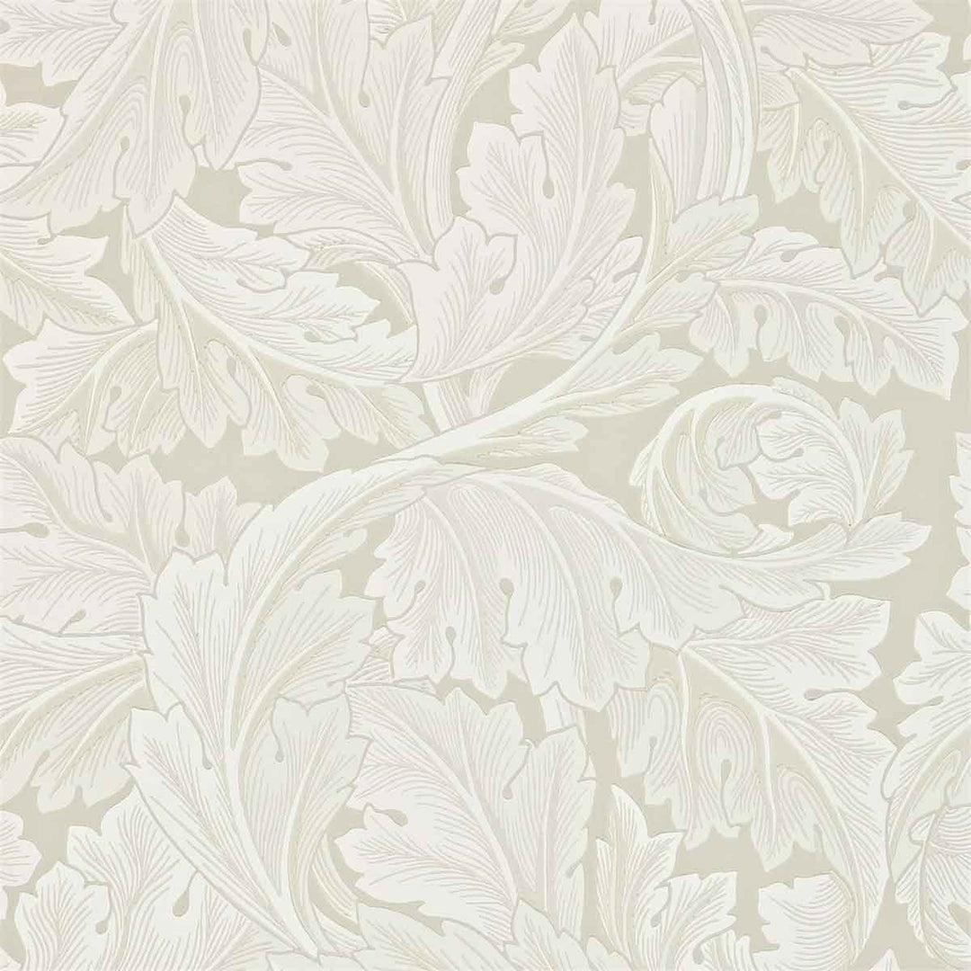 Morris And Co Acanthus Wallpaper - Chalk - 212554 | Modern 2 Interiors