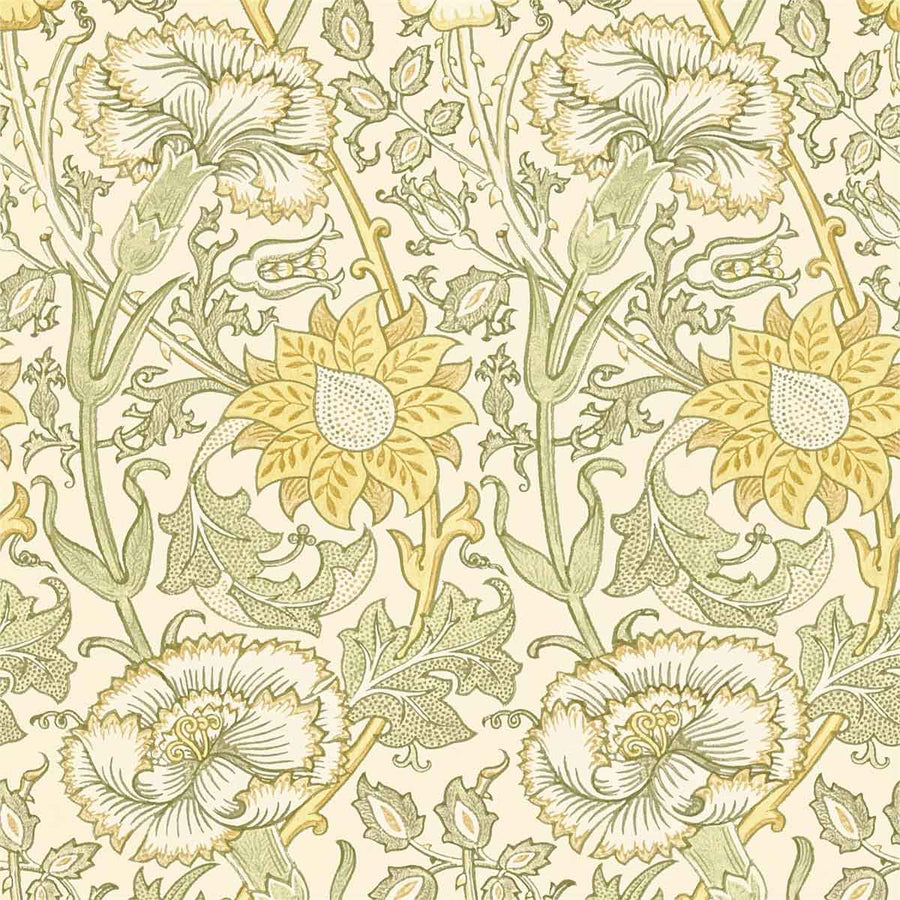 Morris And Co Pink & Rose Wallpaper - Cowslip & Fennel - 212569 | Modern 2 Interiors