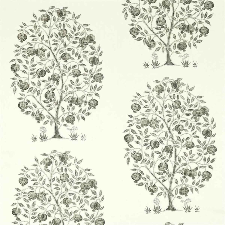 Anaar Tree Charcoal Fabric by Sanderson - 226630 | Modern 2 Interiors
