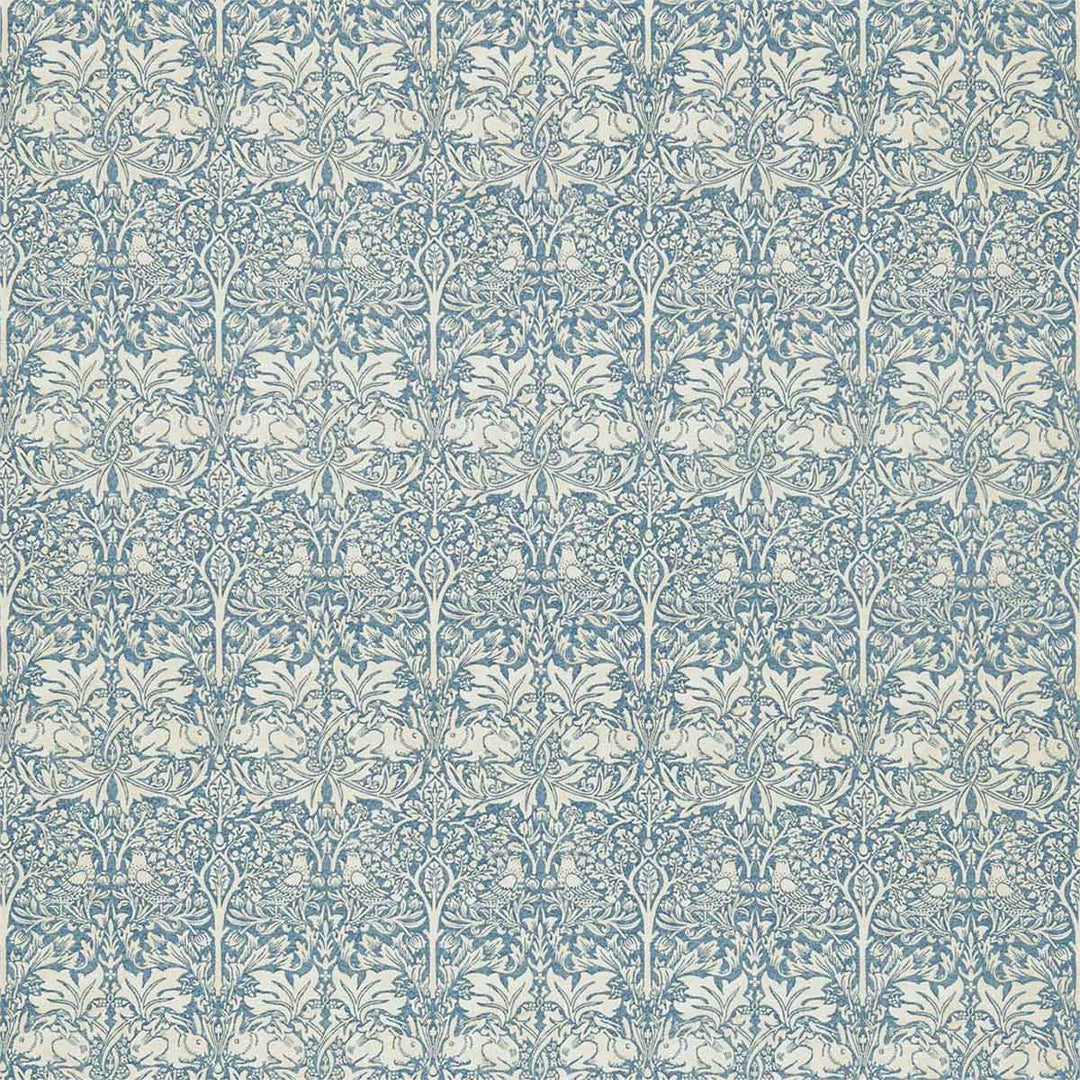 Brer Rabbit Slate & Vellum Fabric by Morris & Co - 226714 | Modern 2 Interiors