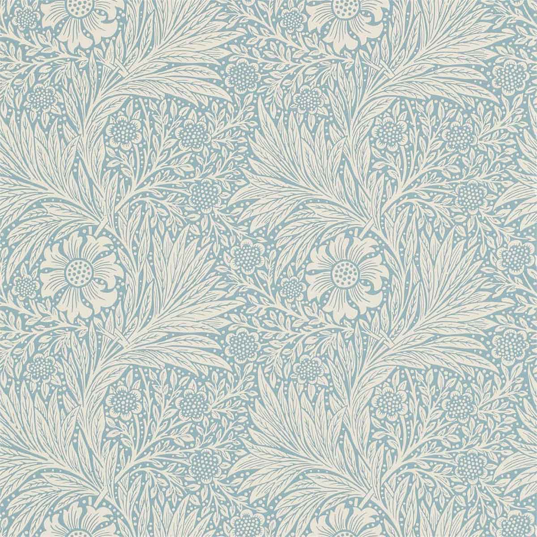 Morris And Co Marigold Wallpaper - Wedgewood - 216810 | Modern 2 Interiors