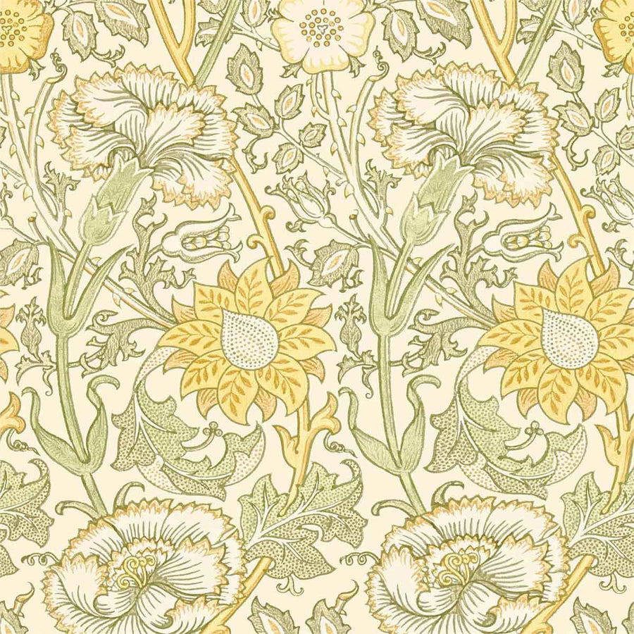 Morris And Co Pink & Rose Wallpaper - Cowslip & Fennel - 216836 | Modern 2 Interiors