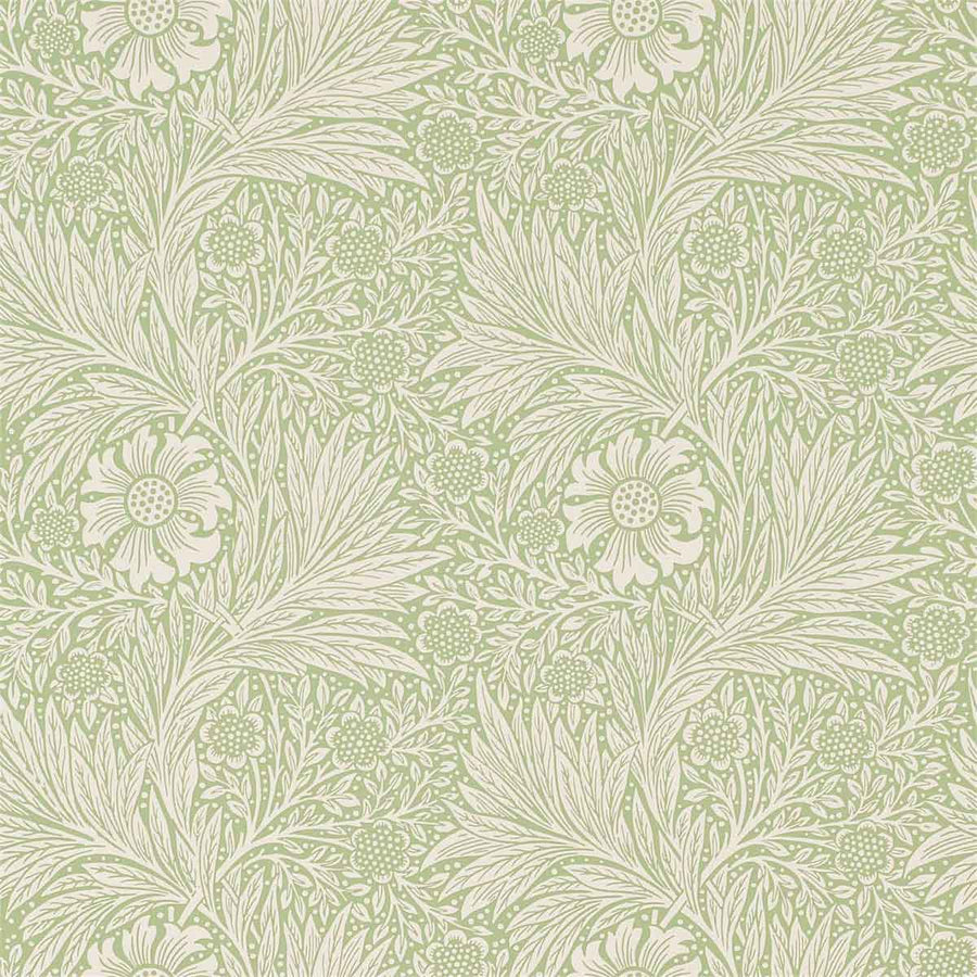 Morris And Co Marigold Wallpaper - Artichoke - 216837 | Modern 2 Interiors
