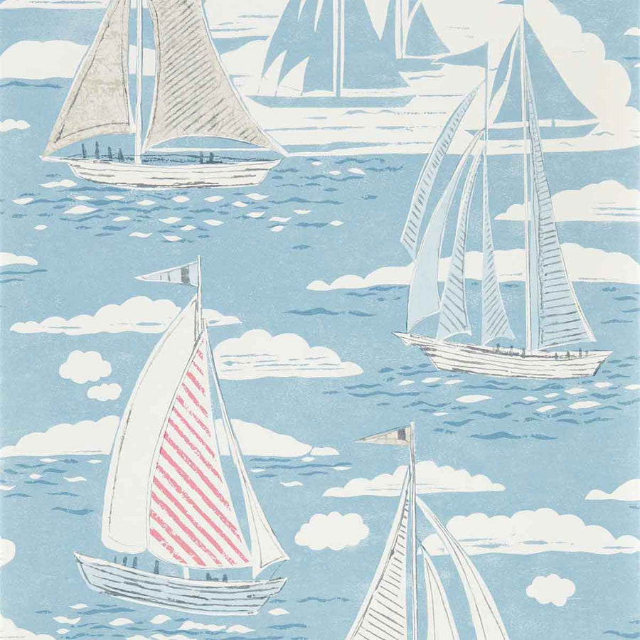 Sailor Nautical Wallpaper by Sanderson - 216572 | Modern 2 Interiors