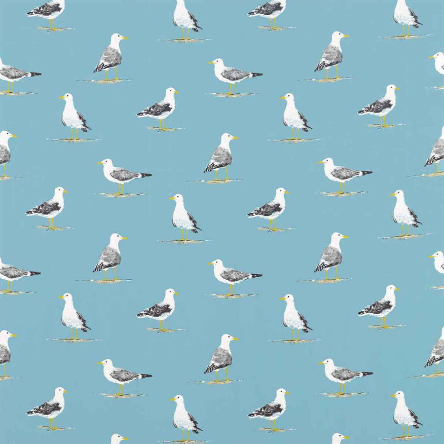 Shore Birds Pacific Fabric by Sanderson - 226493 | Modern 2 Interiors