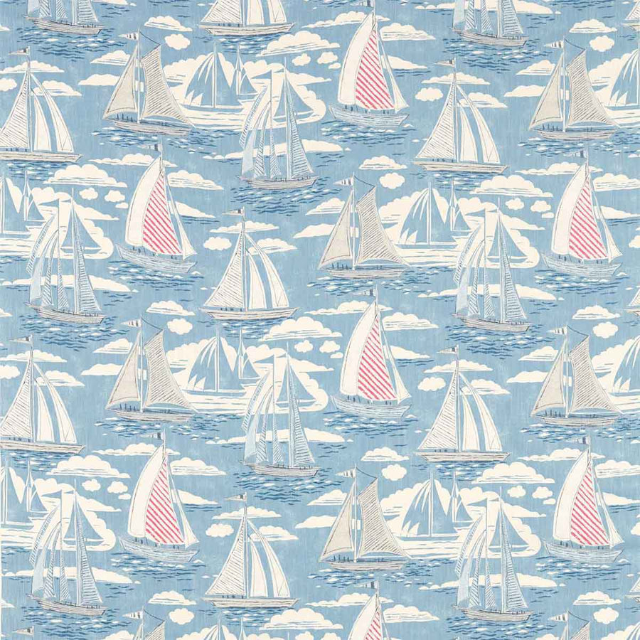 Sailor Nautical Fabric by Sanderson - 226503 | Modern 2 Interiors