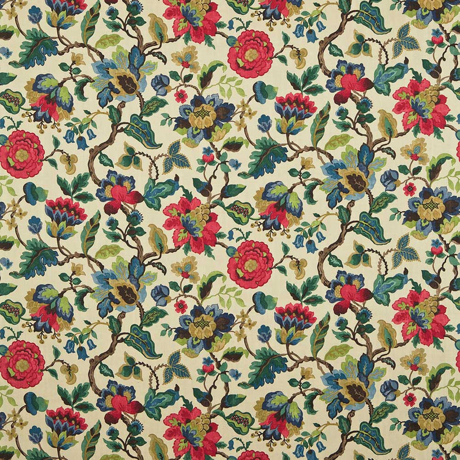 Amanpuri Ruby & Emerald Fabric by Sanderson - DCOUAM204 | Modern 2 Interiors