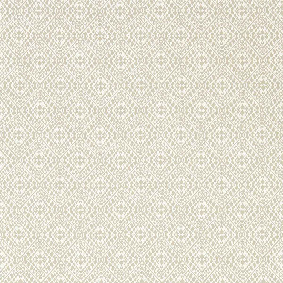 Pinjara Trellis Linen Wallpaper by Sanderson - 216784 | Modern 2 Interiors