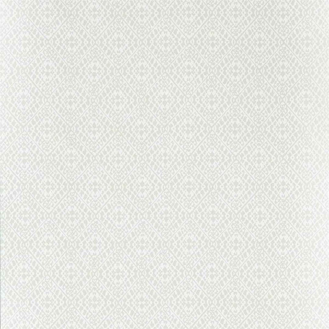 Pinjara Trellis Ivory Wallpaper by Sanderson - 216785 | Modern 2 Interiors