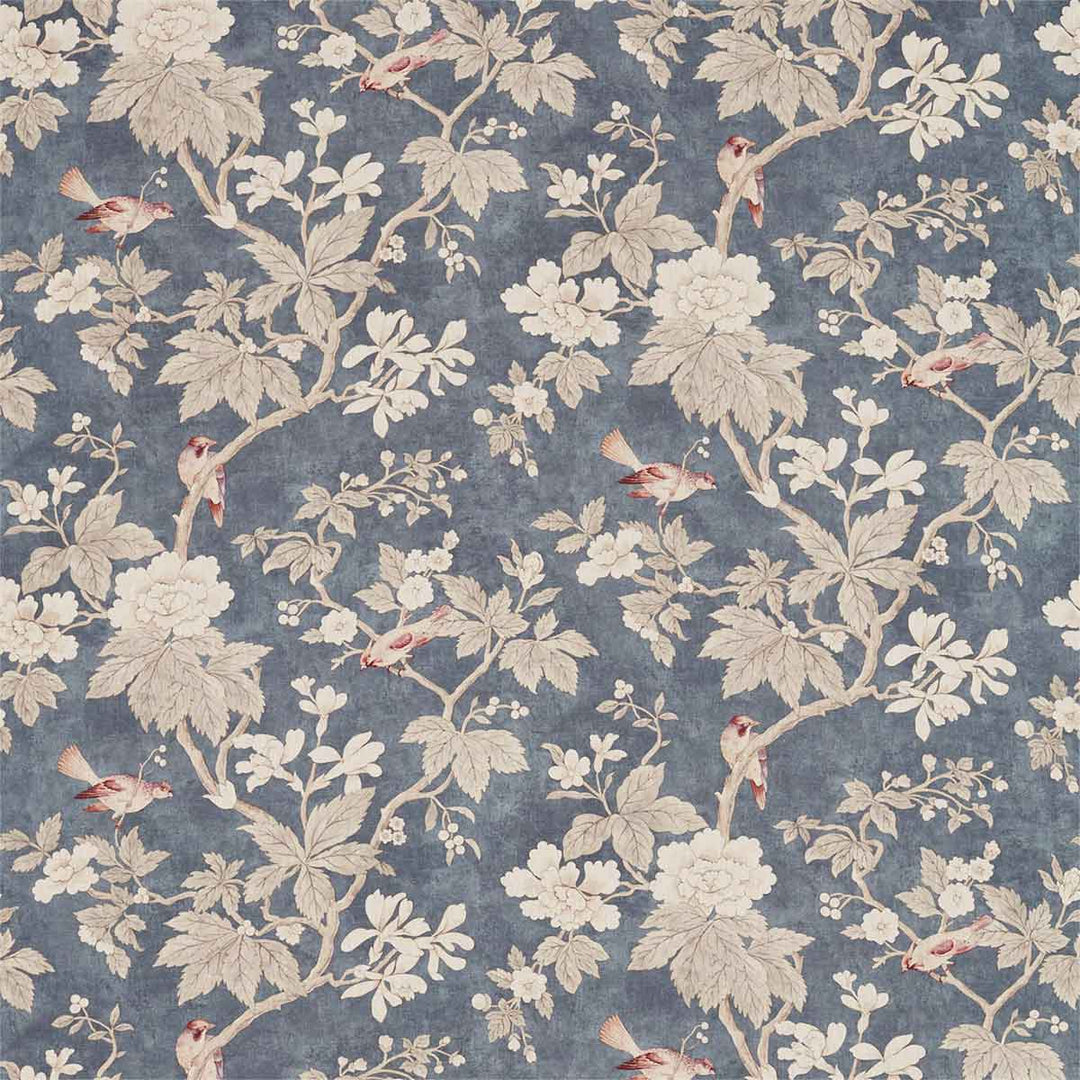Chiswick Grove Indigo Fabric by Sanderson - 226371 | Modern 2 Interiors