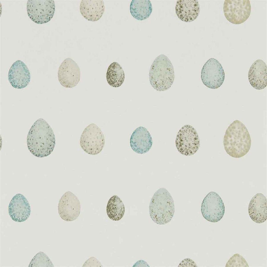 Nest Egg Eggshell & Ivory Wallpaper by Sanderson - 216502 | Modern 2 Interiors