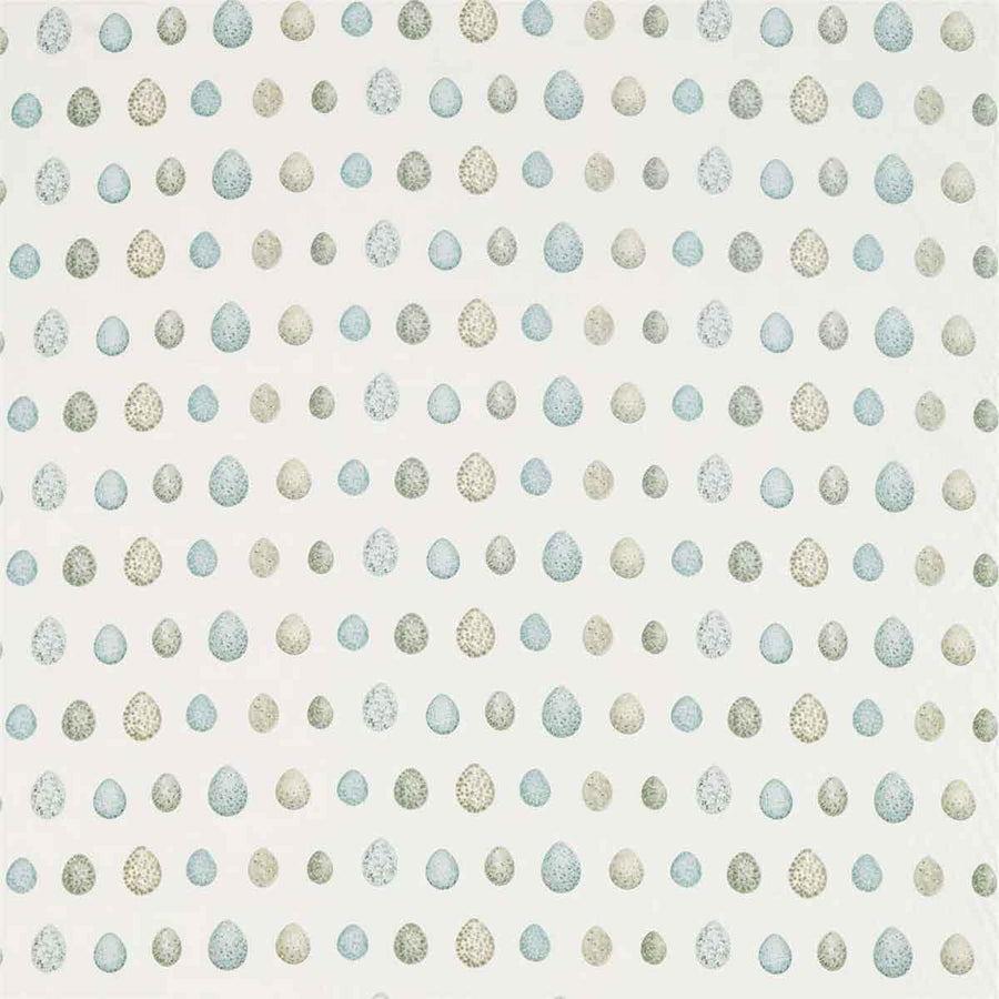 Nest Egg Eggshell & Ivory Fabric by Sanderson - 226425 | Modern 2 Interiors
