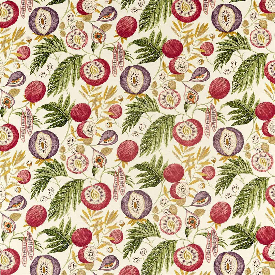 Jackfruit Fig & Olive Fabric by Sanderson - 226562 | Modern 2 Interiors