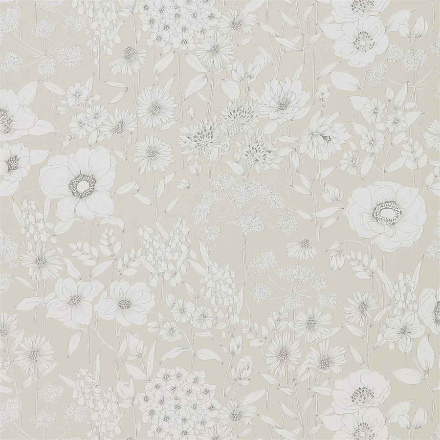 Maelee Linen Wallpaper by Sanderson - 216349 | Modern 2 Interiors