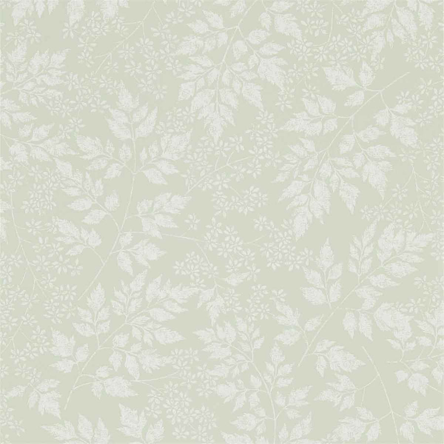 Spring Leaves Celadon Wallpaper by Sanderson - 216372 | Modern 2 Interiors