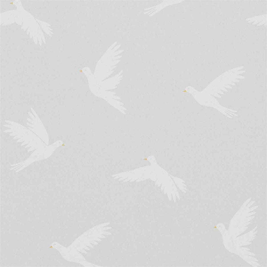Paper Doves Dove Wallpaper by Sanderson - 216380 | Modern 2 Interiors