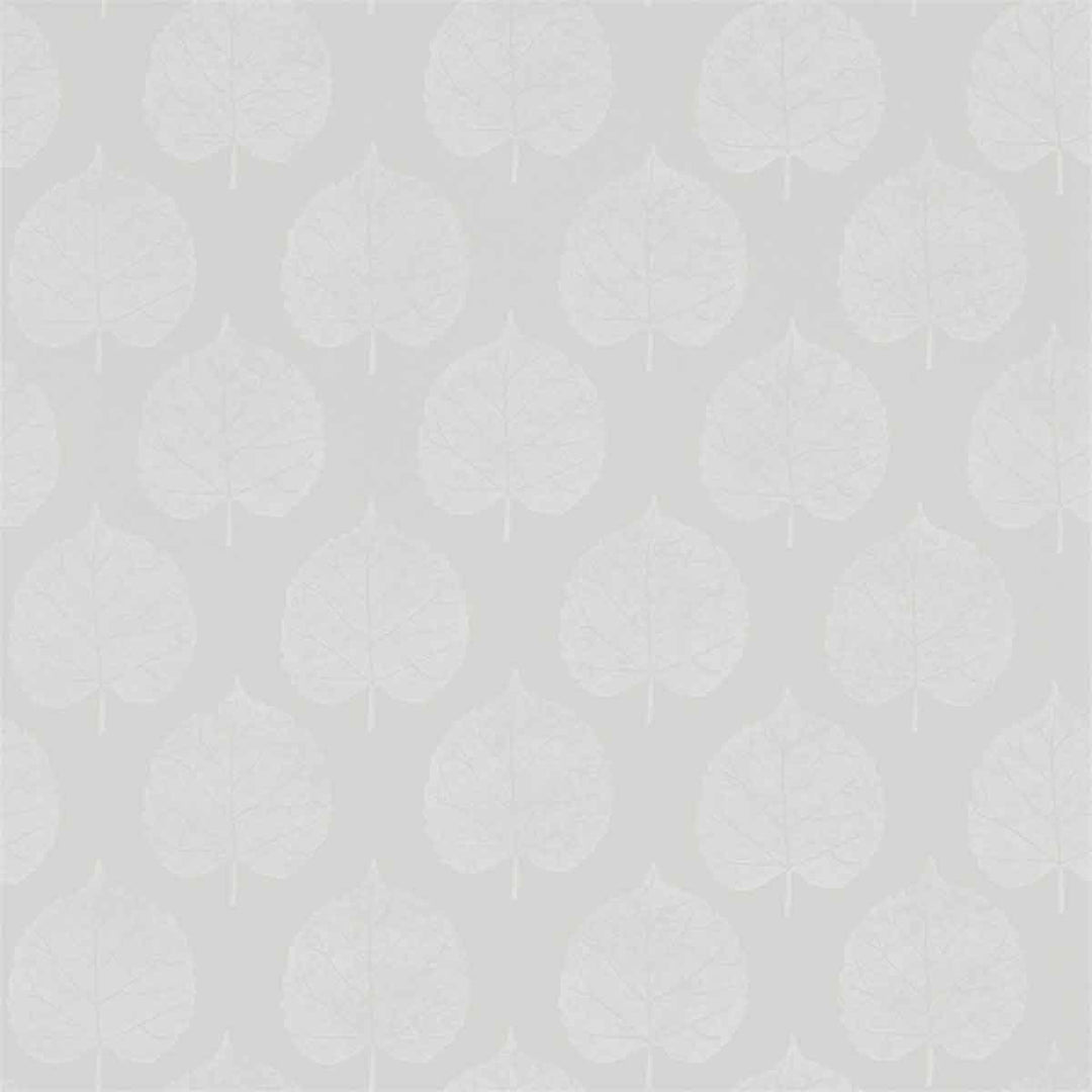 Lyme Leaf Dove Wallpaper by Sanderson - 216384 | Modern 2 Interiors