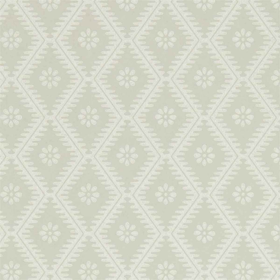 Witney Daisy Linen Wallpaper by Sanderson - 216875 | Modern 2 Interiors