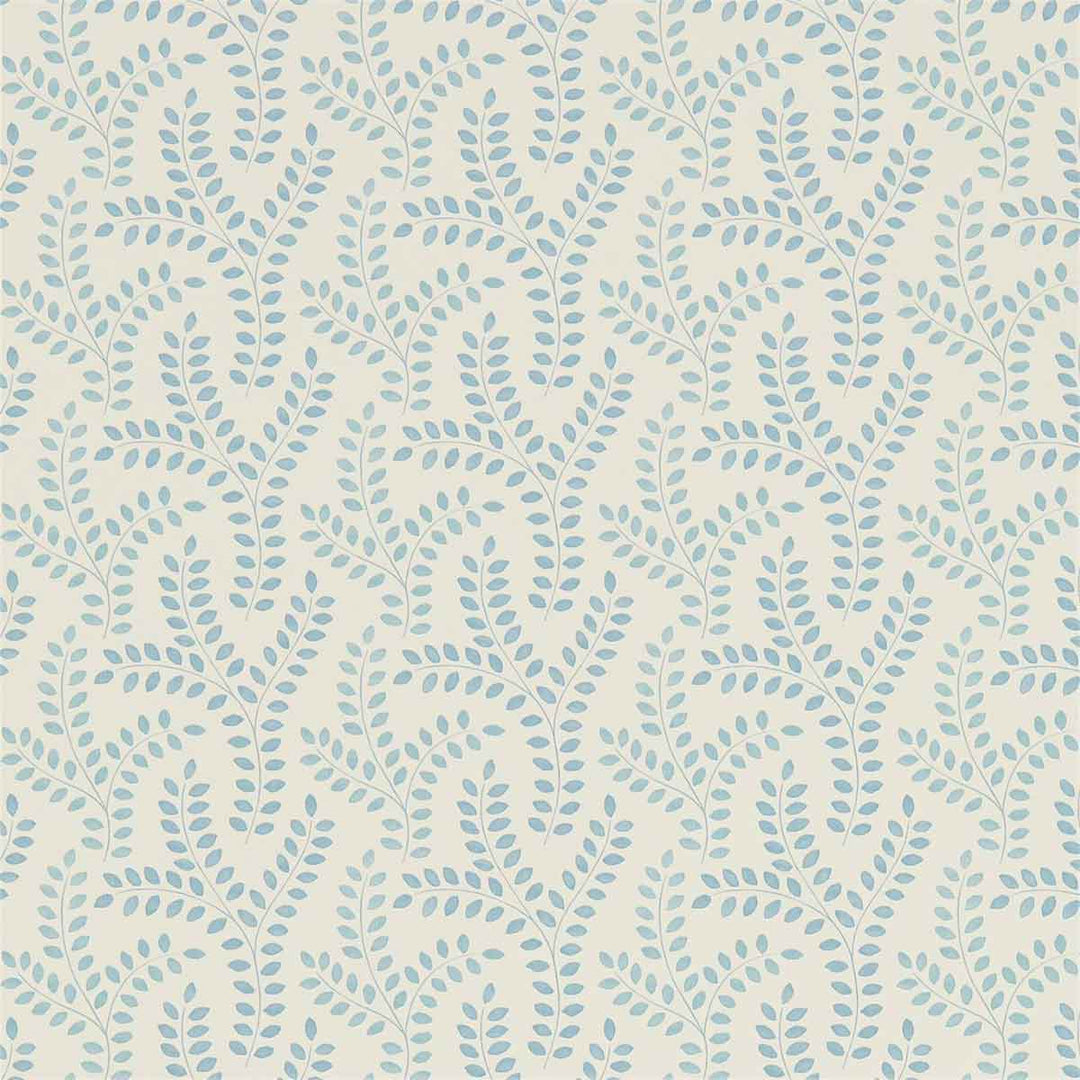 Yarton Cornflower Blue Wallpaper by Sanderson - 216886 | Modern 2 Interiors