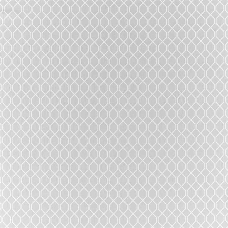 Botanic Trellis Stone Grey Fabric by Sanderson - 236794 | Modern 2 Interiors