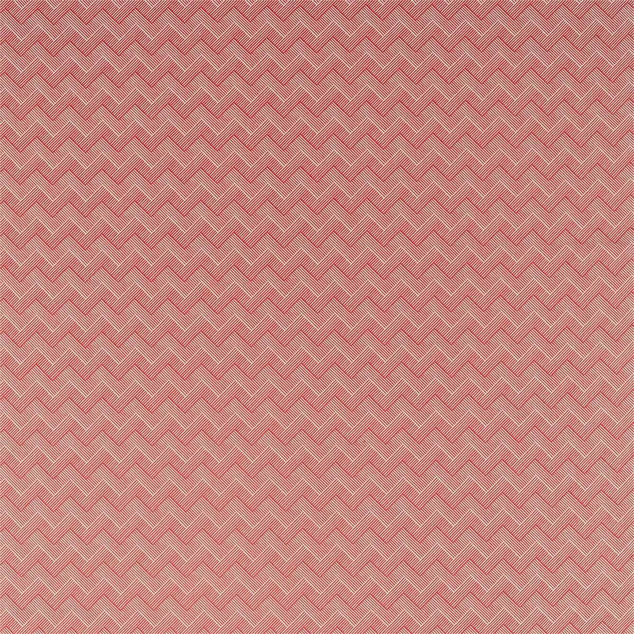 Nelson Bengal Red Fabric by Sanderson - 236796 | Modern 2 Interiors