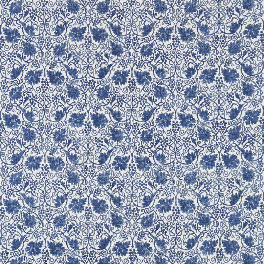 Grapevine Indigo Fabric by Morris & Co - 224476 | Modern 2 Interiors