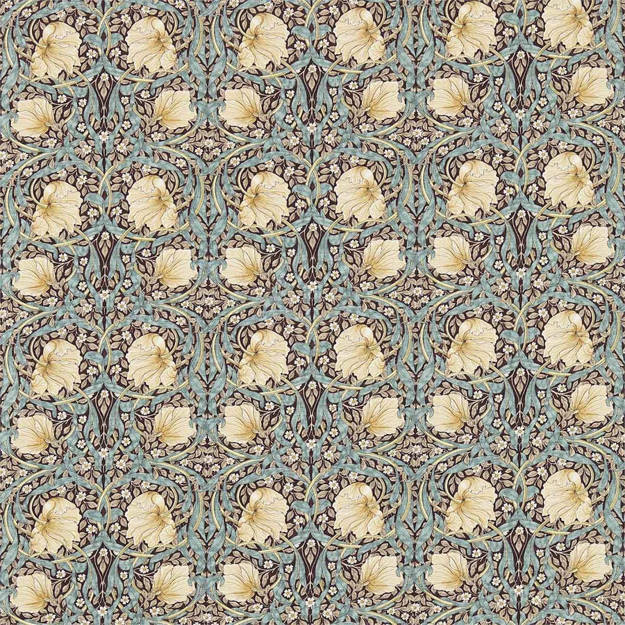 Pimpernel Bullrush & Slate Fabric by Morris & Co - 224492 | Modern 2 Interiors
