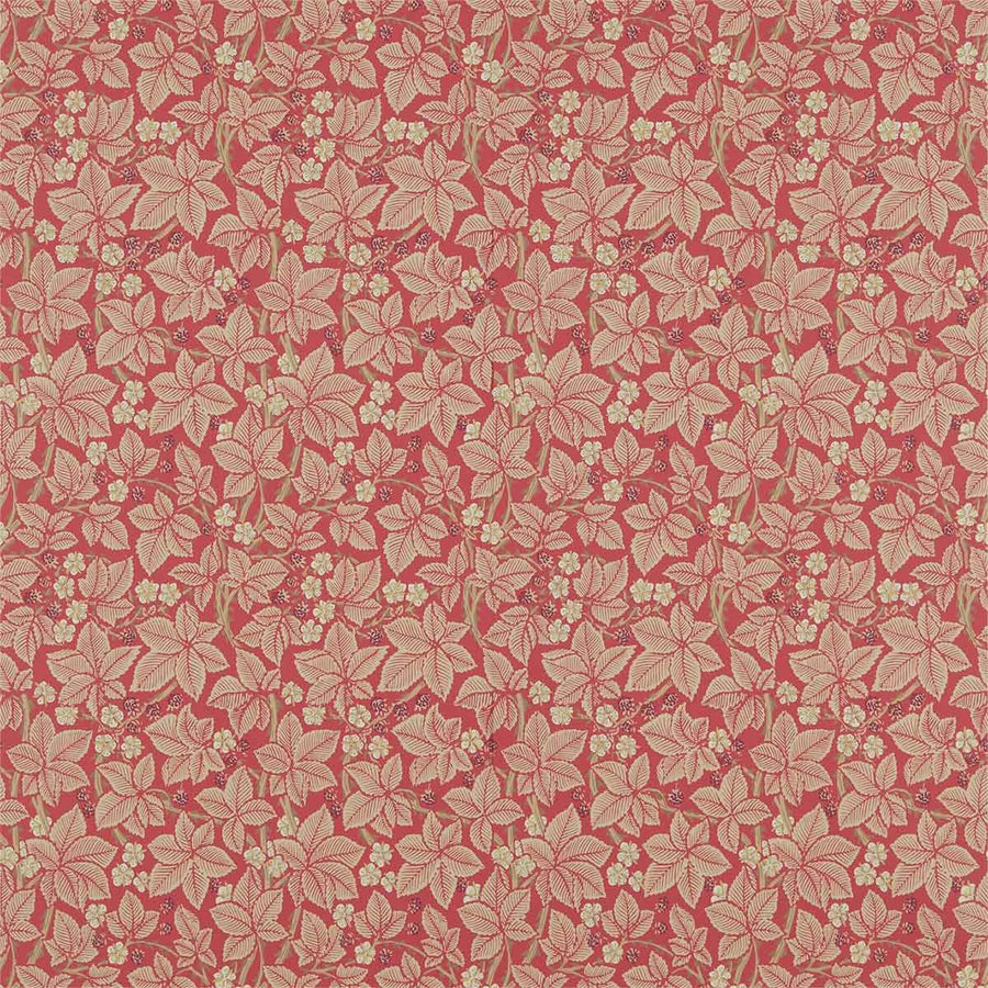 Morris And Co Bramble Wallpaper - Red - 214697 | Modern 2 Interiors