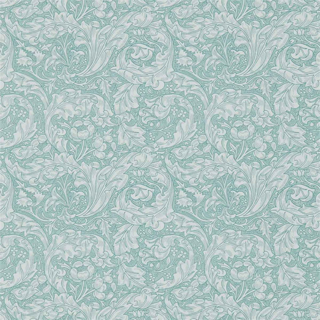 Morris And Co Bachelors Button Wallpaper - Blue - 214732 | Modern 2 Interiors