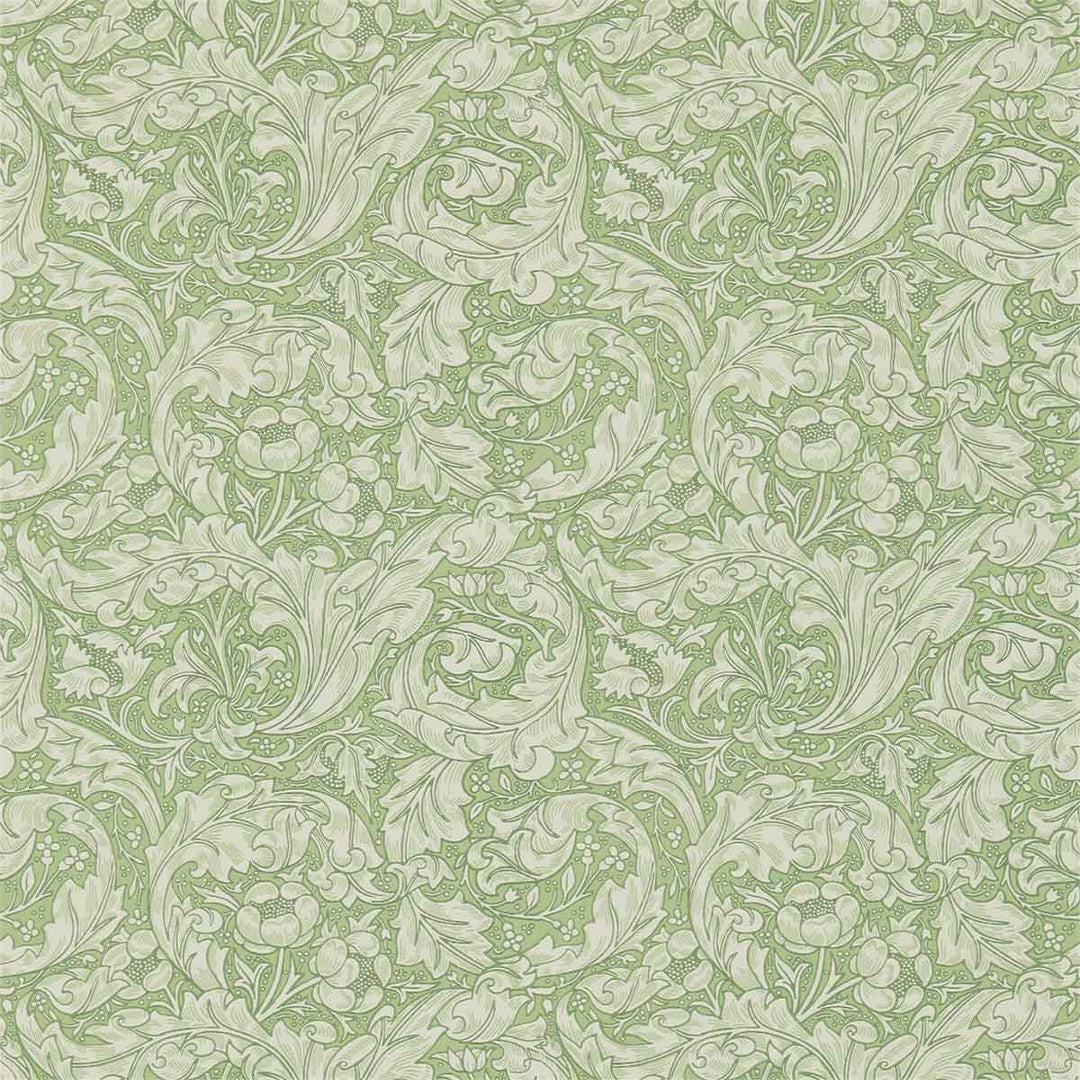 Morris And Co Bachelors Button Wallpaper - Thyme - 214736 | Modern 2 Interiors