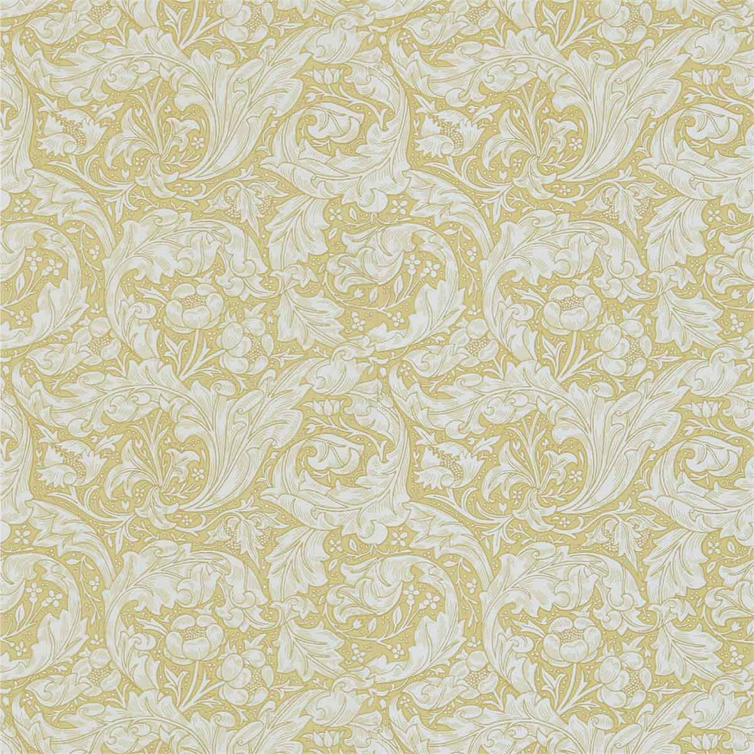 Morris And Co Bachelors Button Wallpaper - Gold - 214737 | Modern 2 Interiors