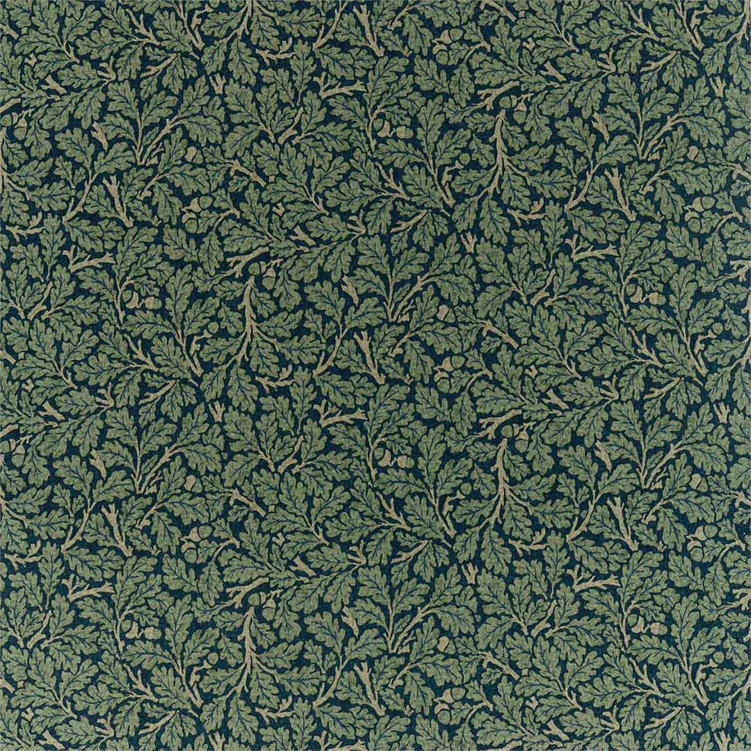 Oak Teal & Slate Fabric by Morris & Co - 226614 | Modern 2 Interiors