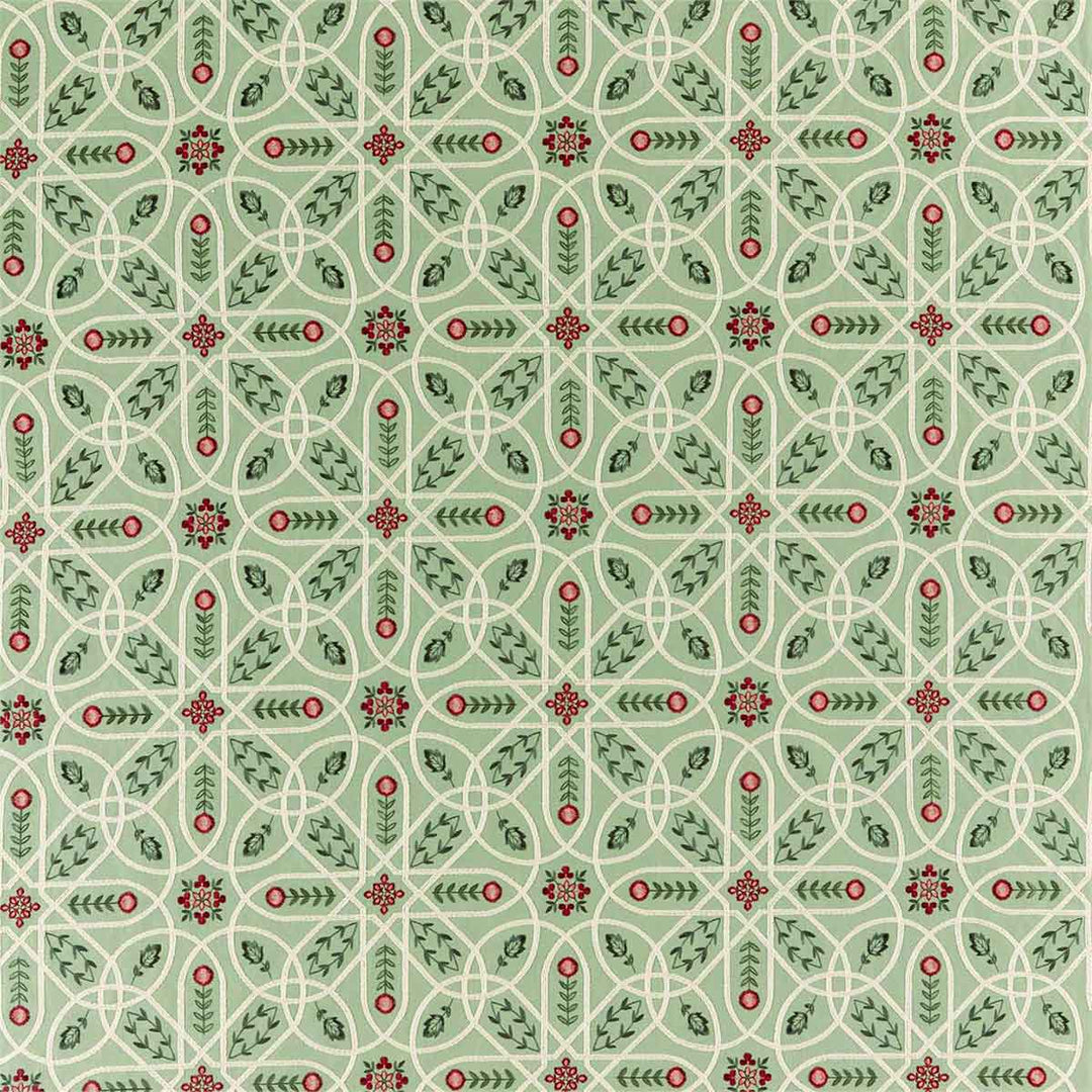Brophy Embroidery Bayleaf Fabric by Morris & Co - 236813 | Modern 2 Interiors