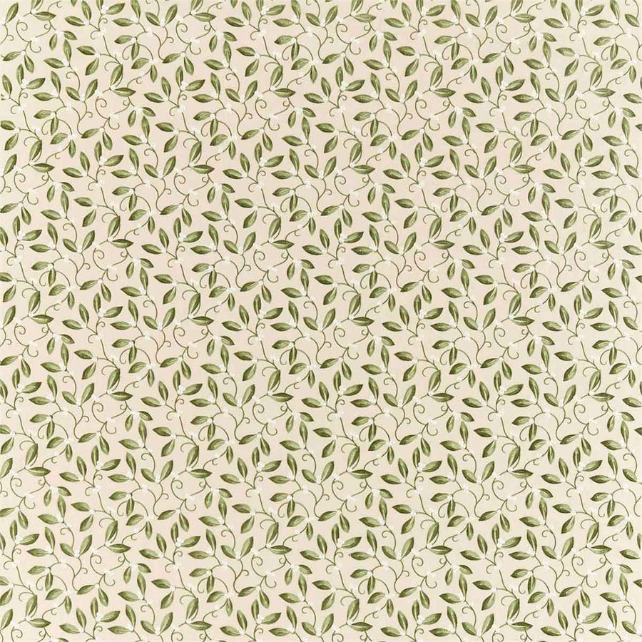 Mistletoe Embroidery Artichoke Fabric by Morris & Co - 236816 | Modern 2 Interiors